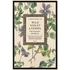 L'Apothicaire Co. Wild Violet & Fennel perfume bottle