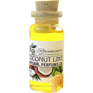 Rainwater Botanicals Coconut Lime perfume bottle