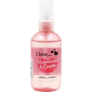 I love… Strawberries & Cream parfüm şişesi