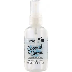 I love… Coconut & Cream parfüm şişesi