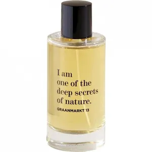 Graanmarkt 13 I am one of the deep secrets of nature. perfume bottle