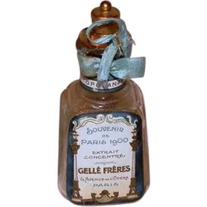 Gellé Frères Souvenir de Paris 1900 - Opoponax parfüm şişesi