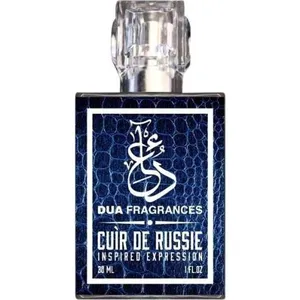 The Dua Brand Cuìr de Russie parfüm şişesi