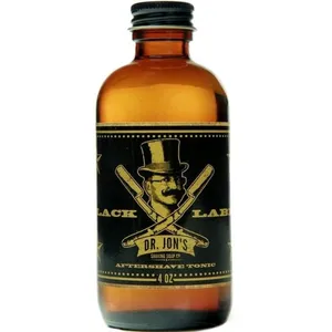 Dr. Jon's Black Label Aftershave Tonic perfume bottle