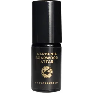 Floracopeia Gardenia Agarwood Attar parfüm şişesi