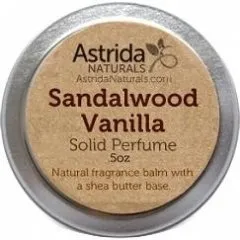 Astrida Naturals Sandalwood Vanilla (Solid Perfume) parfüm şişesi