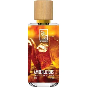 The Dua Brand Amberlicious perfume bottle