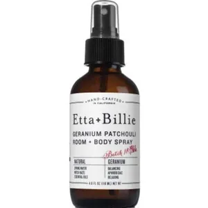 Etta + Billie Geranium Patchouli perfume bottle