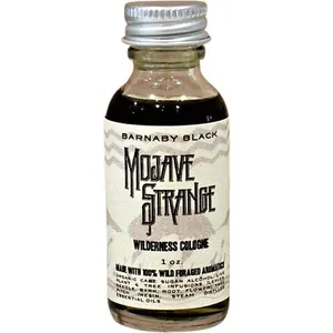 Barnaby Black Mojave Strange perfume bottle