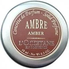 L'Occitane en Provence Ambre (Concrète de Parfum) parfüm şişesi