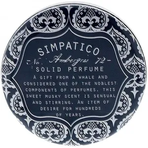 Simpatico No. 72 / Ambergris parfüm şişesi