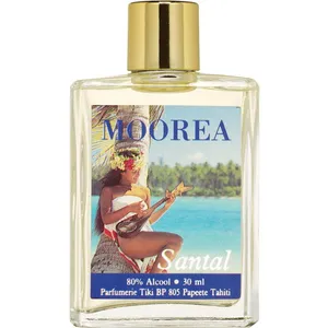 Monoi Tiare Tahiti Moorea Santal parfüm şişesi