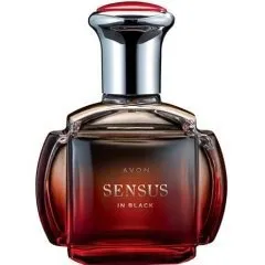 Avon Sensus in Black perfume bottle