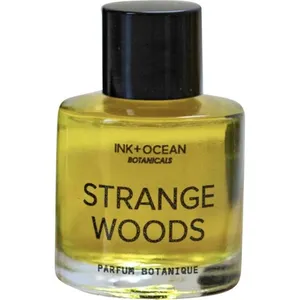Ink + Ocean Botanicals Strange Woods perfume bottle