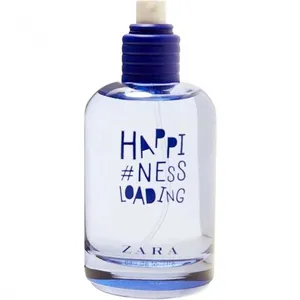 Zara #Happiness Loading perfume bottle