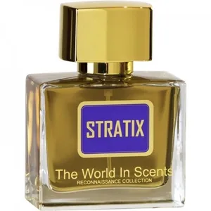 The World in Scents Stratix perfume bottle