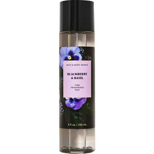 Bath & Body Works Blackberry & Basil perfume bottle