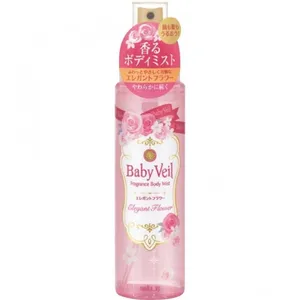 Mandom Baby Veil - Elegant Flower / ベビーベール フレグランスボディミスト エレガントフラワー perfume bottle