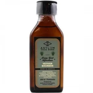 Asylum Shave Works Vetiver Bourbon perfume bottle
