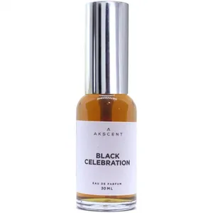 Akscent Black Celebration parfüm şişesi