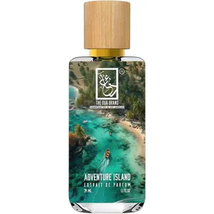 The Dua Brand Adventure Island perfume bottle