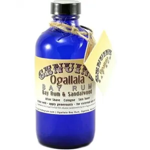 Ogallala Bay Rum Bay Rum & Sandalwood parfüm şişesi