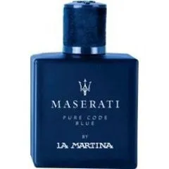 La Martina Maserati Pure Code Blue perfume bottle