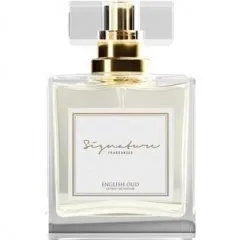 Signature Fragrances English Oud perfume bottle