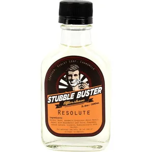 Stubble Buster Resolute perfume bottle