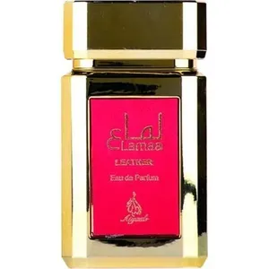 Atyaab Lamaa Leather (Gold) perfume bottle