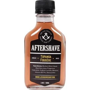 The Los Angeles Shaving Soap Company Topanga Fougère perfume bottle
