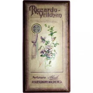 A. H. A. Bergmann Riccardo-Veilchen / Violette-Riccardo perfume bottle