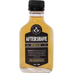 The Los Angeles Shaving Soap Company Myrkviðr parfüm şişesi