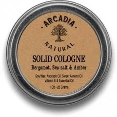 Arcadia Natural Bergamot, Sea Salt & Amber parfüm şişesi
