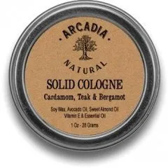 Arcadia Natural Cardamom, Teak & Bergamot parfüm şişesi
