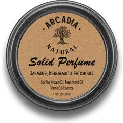 Arcadia Natural Jasmine, Bergamot & Patchouli perfume bottle