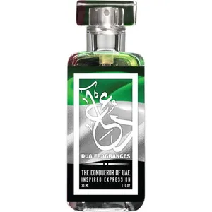 The Dua Brand The Conqueror of UAE perfume bottle