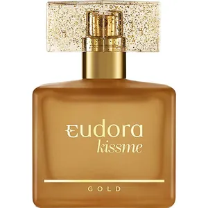 Eudora Kiss Me - Gold perfume bottle