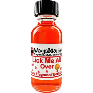 WagsMarket Lick Me All Over perfume bottle
