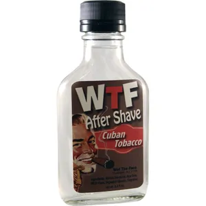 Wet The Face Cuban Tobacco perfume bottle