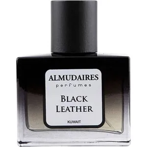 Almudaires Black Leather perfume bottle