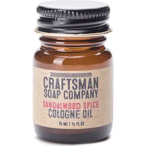 Craftsman Soap Company Sandalwood Spice perfume bottle