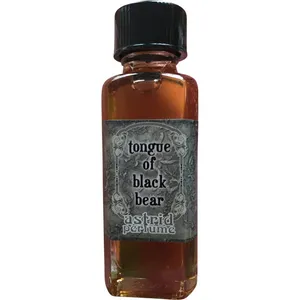Astrid Perfume Tongue of Black Bear perfume bottle
