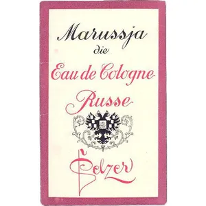 Parfümerie Pelzer Marussja perfume bottle