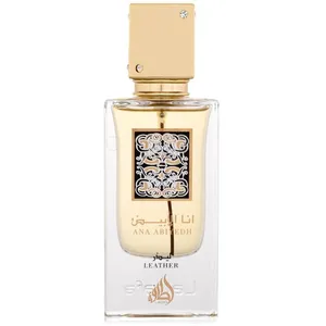 Lattafa Ana Abiyedh Leather perfume bottle