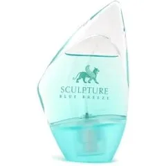 Nikos Sculpture Blue Breeze perfume bottle