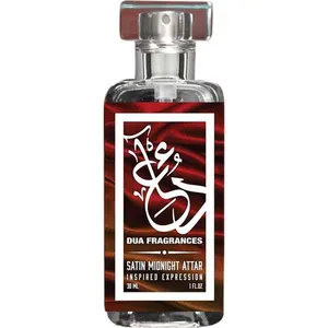 The Dua Brand Satin Midnight Attar parfüm şişesi