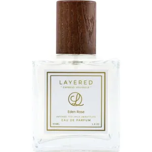 Layered Eden Rose parfüm şişesi