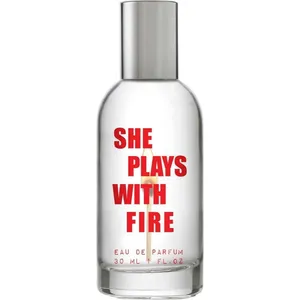 Steve Madden She Plays With Fire perfume bottle
