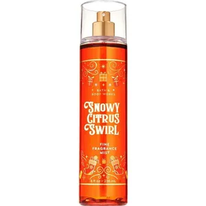 Bath & Body Works Snowy Citrus Swirl perfume bottle